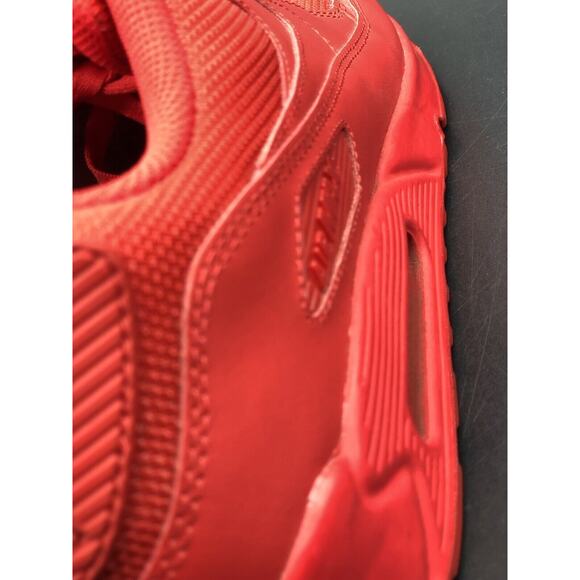 nike air max 90 mens size 10 mesh toe lace up red 931902-994 main image 10